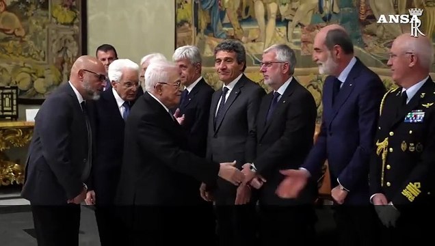 Mattarella a Abu Mazen: Anp e' un interlocutore fondamentale