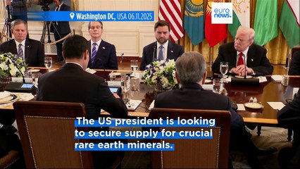 Trump and leaders of Central Asian countries meet in Washington in strategic partnership boost