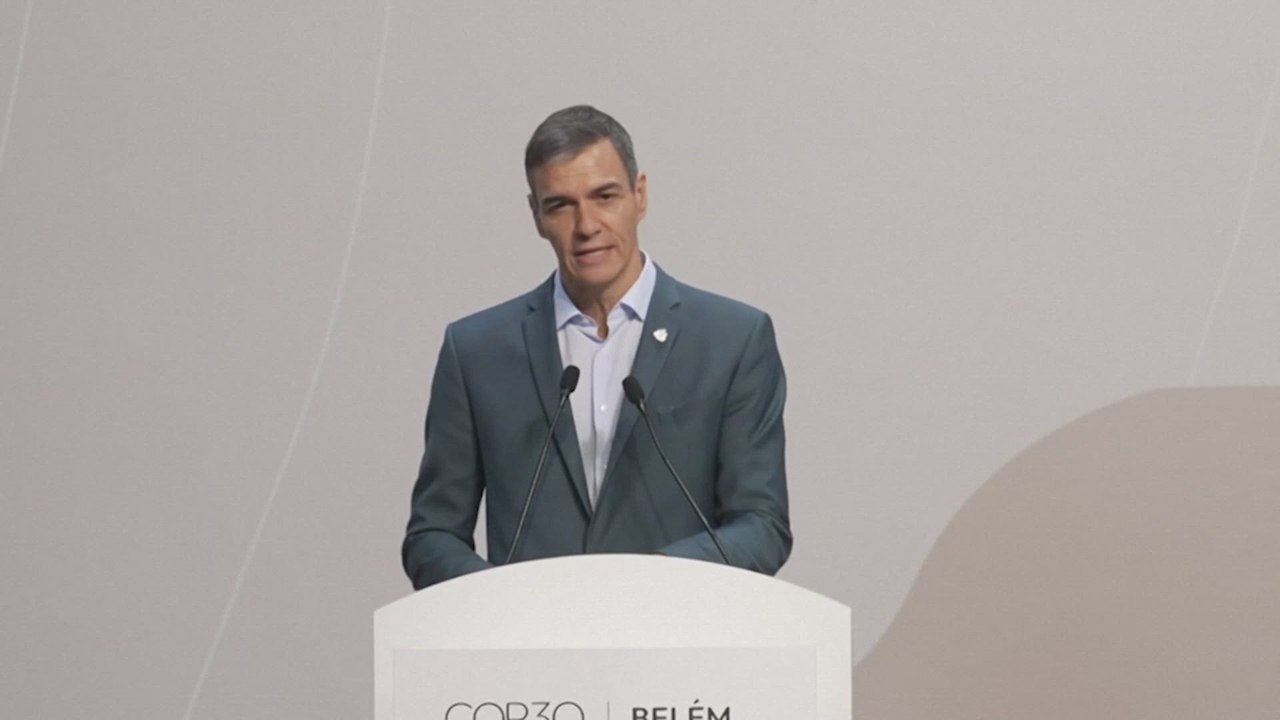 PEDRO SÁNCHEZ, RUEDA DE PRENSA COMPLETA TRAS SU INTERVENCIÓN EN LA COP30 DE BRASIL