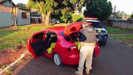 PRF apreende 360 quilos de maconha em Alto Paraíso e Guaíra em menos de 1 hora