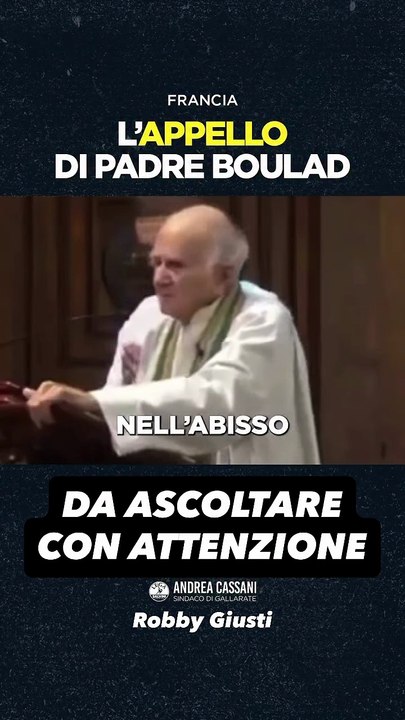Robby Giusti - Un appello da non sottovalutare (07.11.25 )
