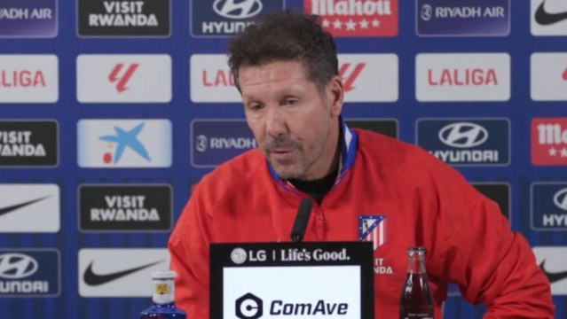 Simeone: Julián es uno de los mejores del mundo, lo tenemos nosotros y lo tenemos que cuidar
