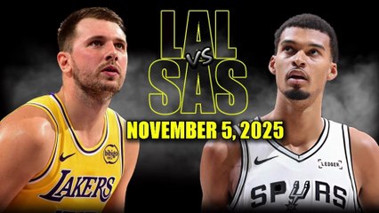 NBA-Los Angeles Lakers vs San Antonio Spurs Full Game Highlights