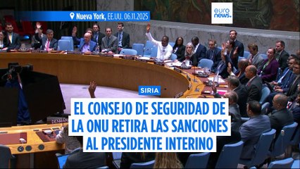 El Consejo de Seguridad de la ONU retira las sanciones contra el presidente interino de Siria