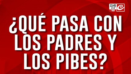 Estados alterados: ¿Qué pasa con los padres y los pibes?