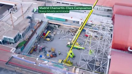 La Estación Chamartín-Clara Campoamor da un paso más en sus obras