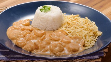 Estrogonofe de Camarão - ED