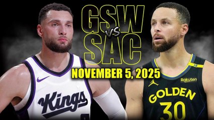 NBA-Golden State Warriors vs Sacramento Kings Full Game Highlights