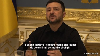 Zelensky: non si può permettere che petrolio russo si venda in Ue