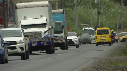 Conductores están molestos por demoras en los trabajos en la ampliación de la vía Transístmica en Chilibre