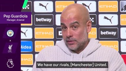 Guardiola misses rivalry with Klopp