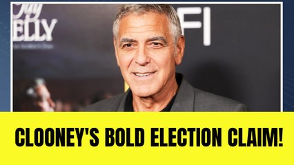 George Clooney Thinks It Was a 'Mistake' to Have Kamala Harris Replace Joe Biden in the 2024 Presidential Election