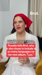 Rosalia tells Brut. why she chose to include so many languages on her new album, "Lux."