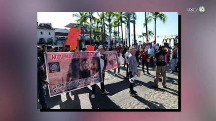 Manifestación en pro de los animales termina en bloqueo en el centro de Puerto Vallarta