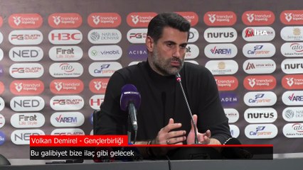 Volkan Demirel'den galibiyet yorumu: Bize ilaç gibi gelecek