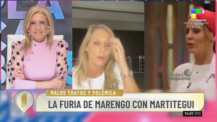 El día que Rocío Marengo lloró por el maltrato de Germán Martitegui, pero no salió al aire: "Me gritó..."