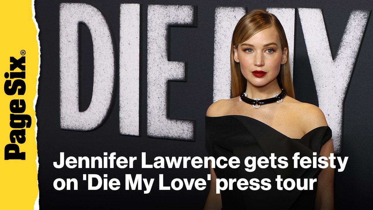 Jennifer Lawrence drops f-bomb — and truth bombs —  in viral 'Die My Love' press tour
