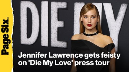 Jennifer Lawrence drops f-bomb — and truth bombs —  in viral 'Die My Love' press tour