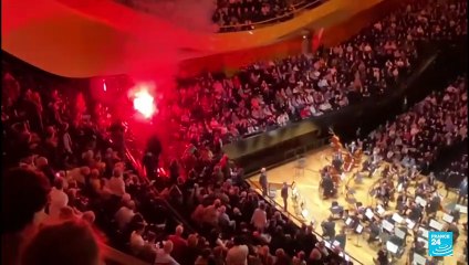 Cuatro propalestinos detenidos por interrumpir el concierto de la Filarmónica de Israel en París