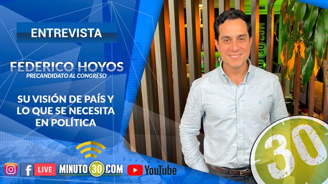 Federico Hoyos habla de la política nacional y lo que necesita el país para 2026