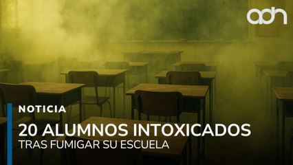 20 alumnos resultan intoxicados tras realizar una fumigación en la escuela