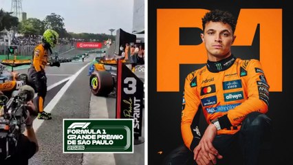 Lando Norris se queda con la pole para la carrera Sprint del GP de Brasil; se le escapa el campeonato a Max Verstappen