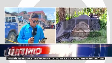 De varios disparos le quitan la vida a un joven en Juticalpa, Olancho