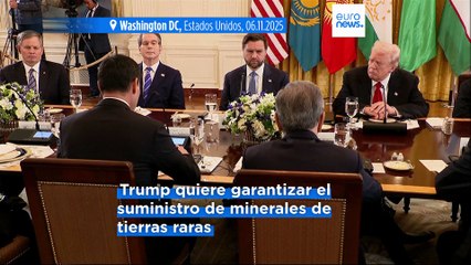 Trump busca diversificar el suministro de minerales críticos en Asia Central