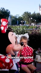 Kylie Kelce surprises daughters with adorable Minnie Mouse interaction