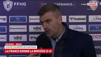 Bleus de Hockey : Yorick Treille loue l'excellent état d'esprit après la victoire contre la Norvège 🏒