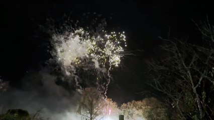 Impressive fireworks over Crediton, video Alan Quick IMG_7406