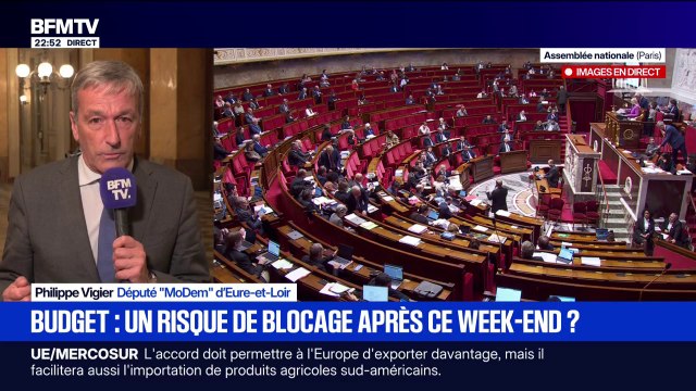 Budget: Il faut qu'on arrive à passer le cap des recettes , déclare Philippe Vigier, député (MoDem)