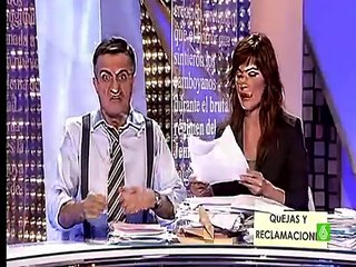 El Intermedio (P.547) 13-01-2010 Mamen Mendizabal lee quejas