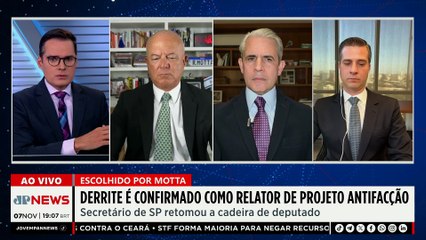 Hugo Motta elege Guilherme Derrite como relator do projeto antifacção na Câmara