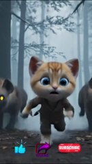 You Won’t Believe How This Kitten Escaped the Hyenas!