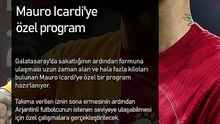 Mauro Icardi'ye özel program