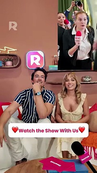 I swear this is the first time they�ve watched the show since filming