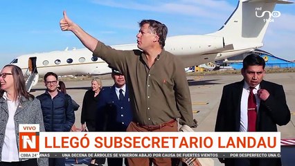 LLEGÓ EL VICESECRETARIO DE EEUU A LA POSESIÓN DE RODRIGO PAZ