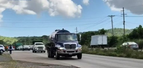 Operativo de inversión de carriles desde La Chorrera