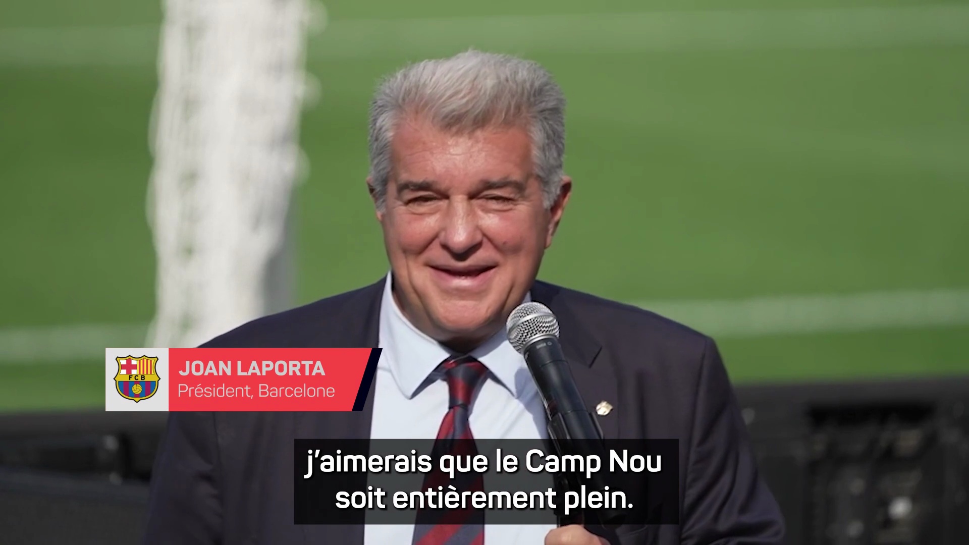 Barcelone - Laporta espère rendre hommage à Messi au Camp Nou