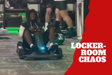 Jets’ Breece Hall under fire after bizarre locker-room stunt