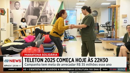 Teleton 2025 começa hoje às 22h30 com meta de arrecadar R$ 36 milhões