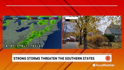 Severe weather strikes the mid-South as massive line of storms sweeps east