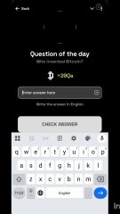 08 November Dropee question of the day