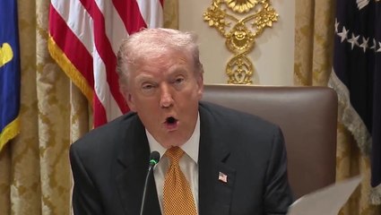 Trump shuts down NBC News reporter during filibuster discussion