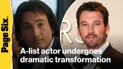 A-list actor undergoes dramatic transformation for upcoming Michael Jackson biopic