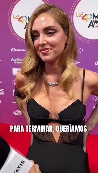 Primeras declaraciones de Chiara Ferragni tras su juicio en Italia
