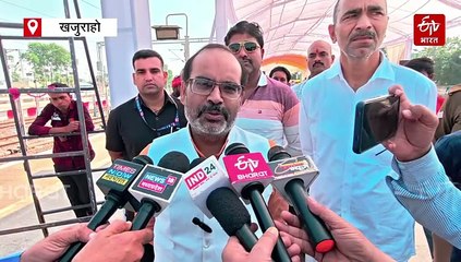 बुंदेलखंड में आज से दौड़ेगी वंदे भारत एक्सप्रेस, चेतक की स्पीड से पहुंचाएगी खजुराहो से वाराणसी