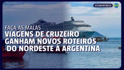 Novos Roteiros de Cruzeiro: Explore o Nordeste e a Argentina em 2025/2026 🚢