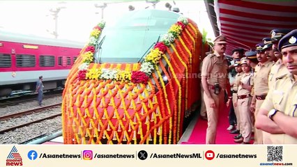 കന്നി യാത്രയ്ക്ക് ഒരുങ്ങി കേരളത്തിന്റെ മൂന്നാം വന്ദേഭാരത്